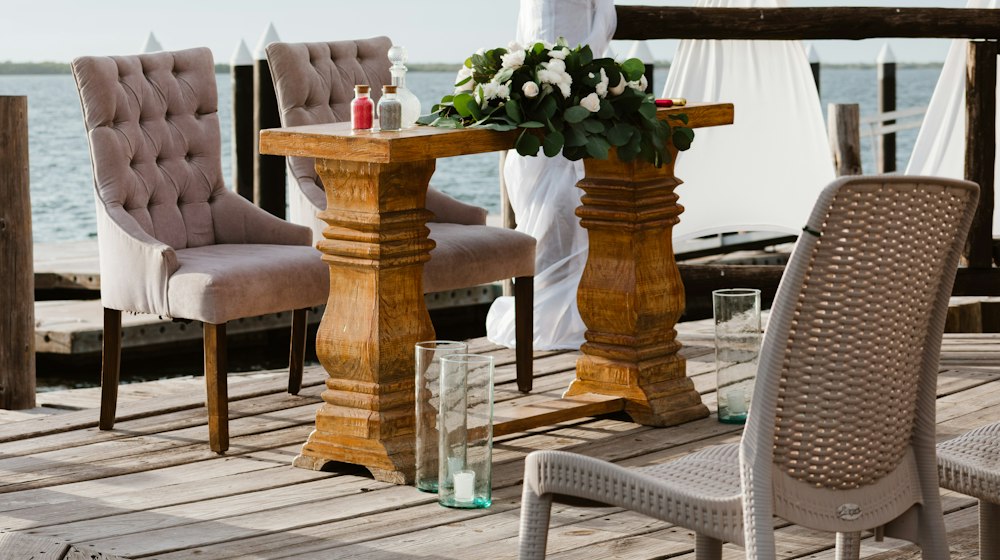 A celebration table set for an event
